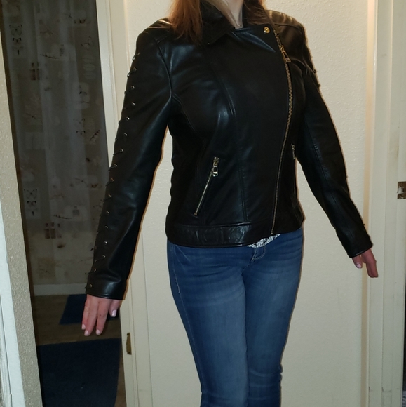 NWT Guess leather jacket - Picture 7 of 7
